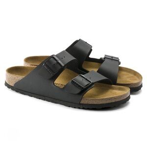 Birkenstock Arizona Black Leather Sandals Women’s Size 40